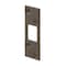 Prime-Line Classic Bronze, High Security Deadbolt Strike Single Pack E 2462 - alternate 1